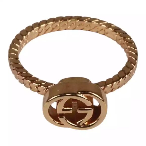 Authentic Gucci Interlocking G Flower Ring - Picture 5 of 10